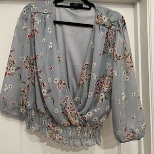 Women’s floral blouse from Nordstrom